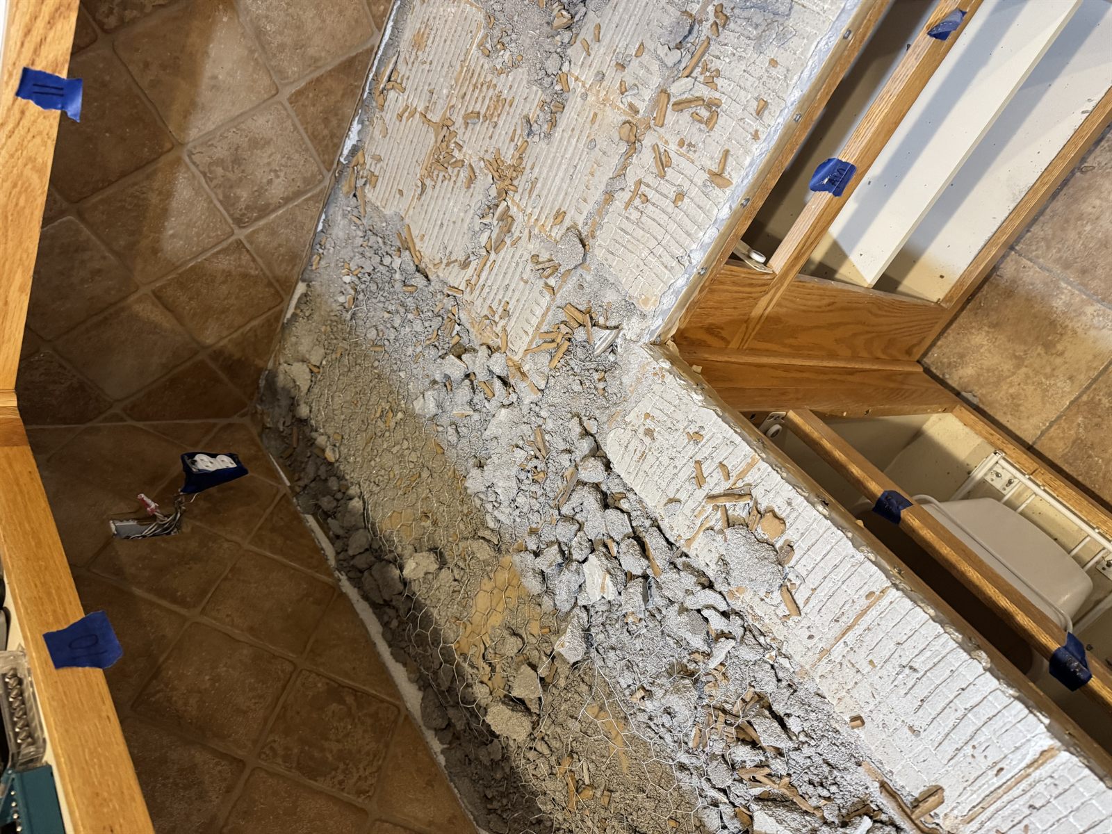 Interior demolition project by Covenant Company in Central Oregon